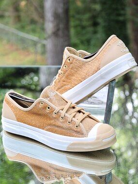 Converse x Born x Raised Jack Purcell Camel